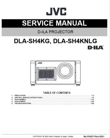 Image result for JVC Service Menu