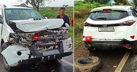 Toyota Fortuner Hits Tata Harrier from Behind, Here’s the Result » Car ...