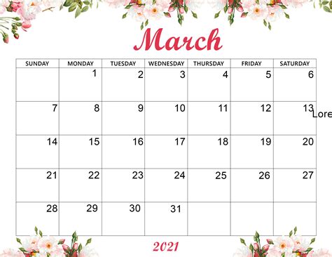 🔥 Free Download Cute March Calendar Desktop Wallpaper Printable by @juliegood | WallpaperSafari