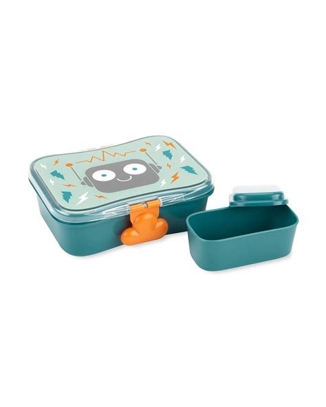 Skip Hop Spark Style Lunch Kit-4-Piece Set-With Leakproof Lid-Robot-For ...