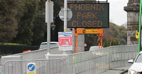 Homeless people removed from front of Dublin’s Phoenix Park before ...