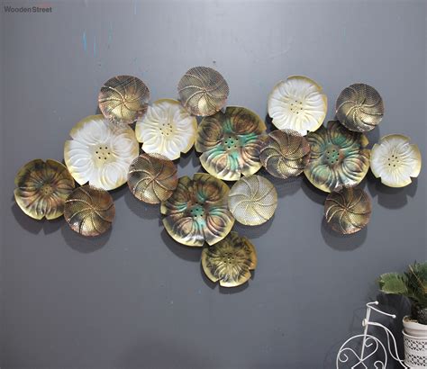Buy Colorful Metal Floral Metal Wall Art Online in India at Best Price ...