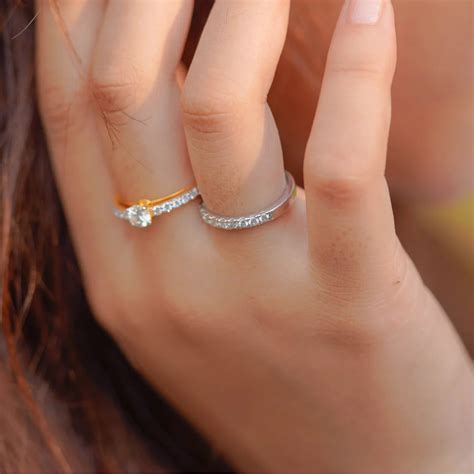 Buy Stackable Lab Grown Diamond Band Online At Emori