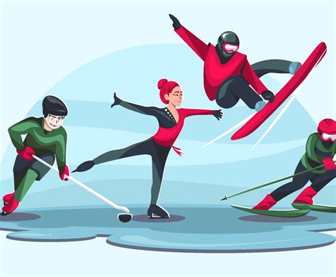 Winter Sports Figures 的图像结果