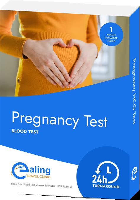 Pregnancy HCG Test | Blood Tests | Ealing Travel Clinic