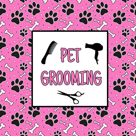 Grooming salon dogs, vector illustration 15740460 Vector Art at Vecteezy
