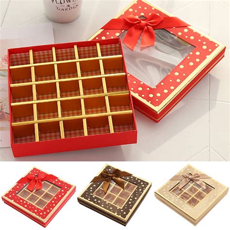 Travelwant Empty Chocolate Gift Box with Window and Magnet India | Ubuy