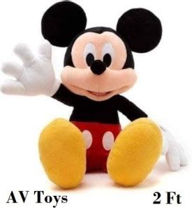 AV Toys 2ft Cartoon Mickey Mouse Teddy Bear Soft Toy for Kids - 60 cm ...