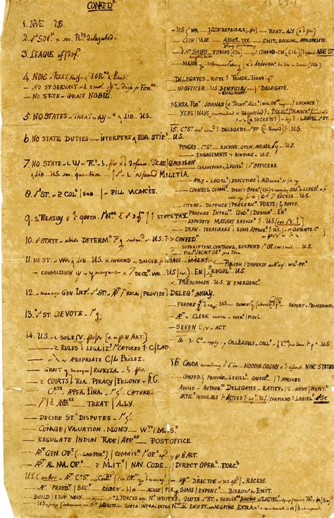 November, 1777: the Second Continental Congress adopts the Articles of the Confederation - South ...