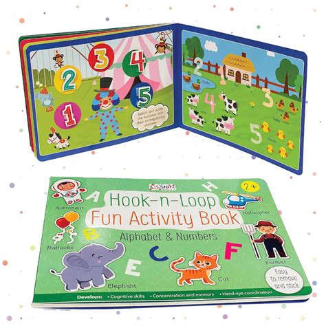 Hook N Loop Fun Activity Bok — Toycra