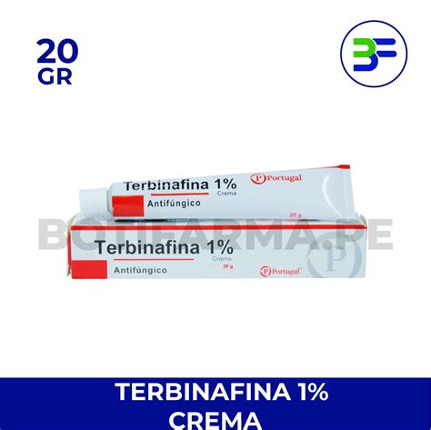 Terbinafina 1% Crema 20g – Antifúngico Tópico Eficaz