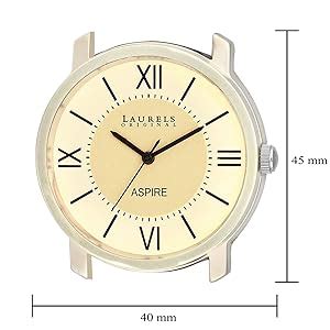 Laurels Analog Beige Dial Men's Watch-LWM-ASP-010901 : Amazon.in: Fashion