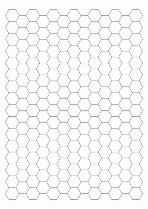Image result for Hexagonal Graph Paper Template