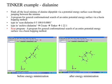 Image result for Tinker Molecular Dynamics Tutorial