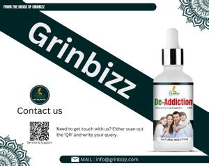 grinbizz De-Addiction Drop Natural Addiction Killer Dawa/Smoking Killer ...