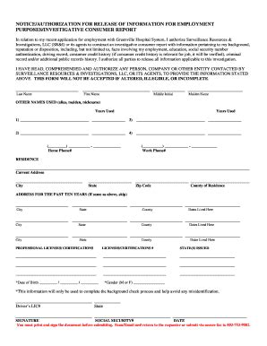 Fillable Online ghscareers Authorization Form PDF - GHS Careers Fax ...