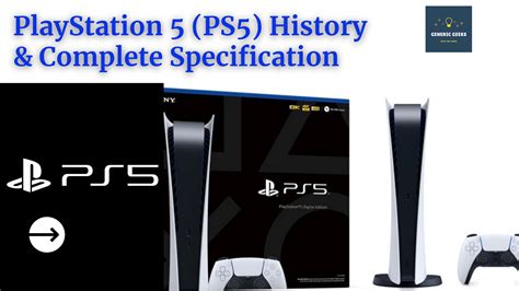 Sony PlayStation 5 (PS5) History | Specifications | Prices | Sony playstation, Playstation ...