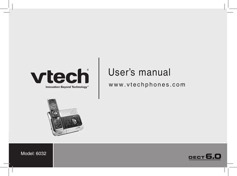 VTech Phone User Guide 的图像结果