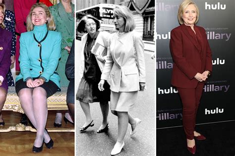 Hillary Clinton chose to wear pantsuits to avoid 'suggestive' photos