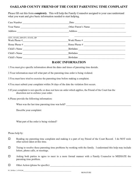 Oakland County Friends Of The Court - prntbl.concejomunicipaldechinu.gov.co