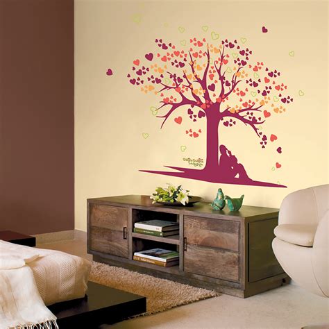 Buy Asian Paints Nilaya Tree of Love Wall Stickers Online at Low Prices ...