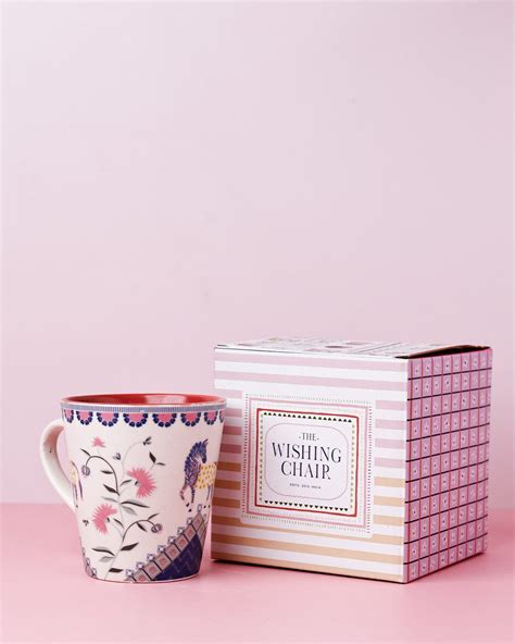 Buy Stripe & Petal Ceramic Mug Online | Wishing Chair