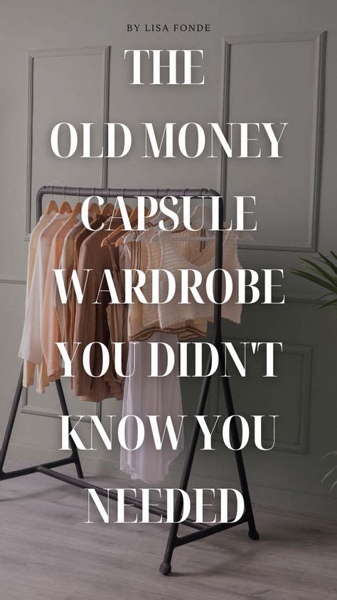 old money wardrobe essentials men