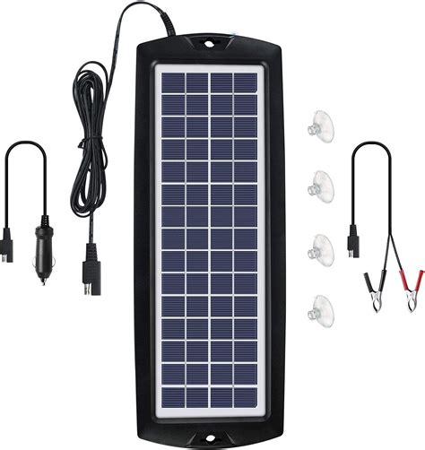 Best Solar Car Battery Charger with Overcharge Protection - Microgrid Media