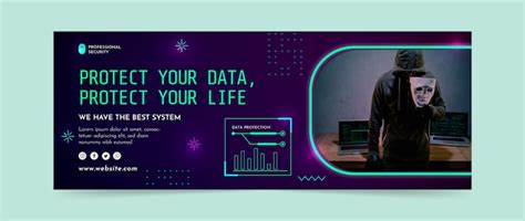 Cybersecurity linkedin banner Images - Free Download on Freepik
