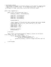 Jagged Array Flowchart in Java 的图像结果