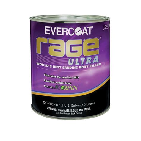 Evercoat 125 Rage Ultra Body Filler - 0.8 Gallon : Amazon.in: Car ...