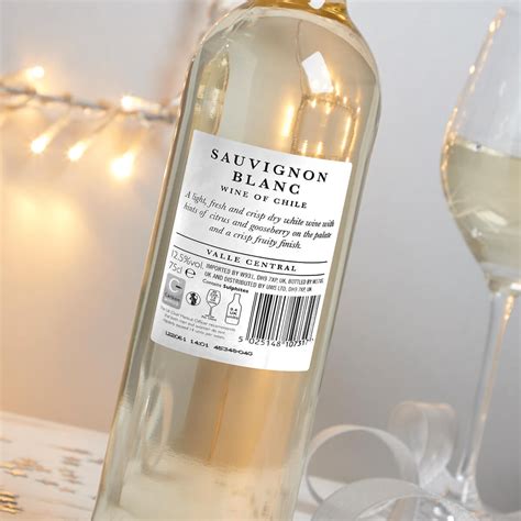 Zebra Monogram Sauvignon White Wine