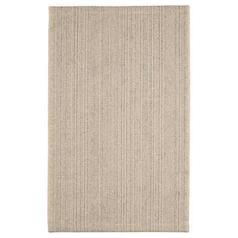 TIPHEDE rug, flatwoven, natural/black, 50x80 cm (1'8"x2'7") - IKEA