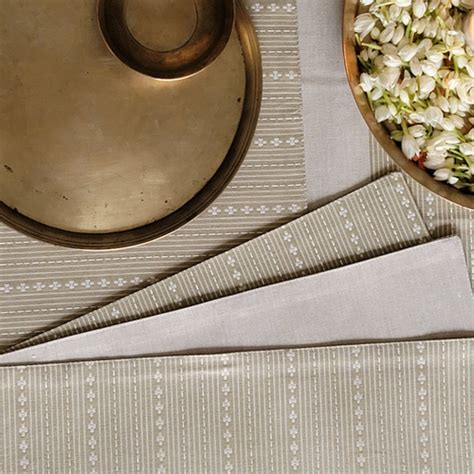 The Yard House | Wipeable & Anti-Slip Cotton Table Linen