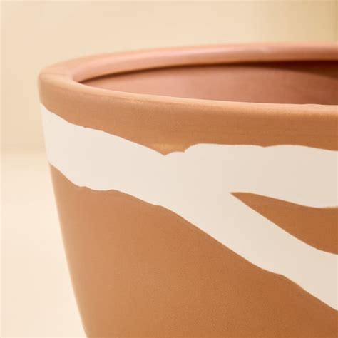 Buy Monalisa Gifts Brush Strokes Ceramic Planter from Home Centre at ...