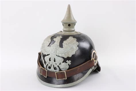 ratisbon's | Preußen - Kammermäßige Pickelhaube feldgrau Mannschaft ...