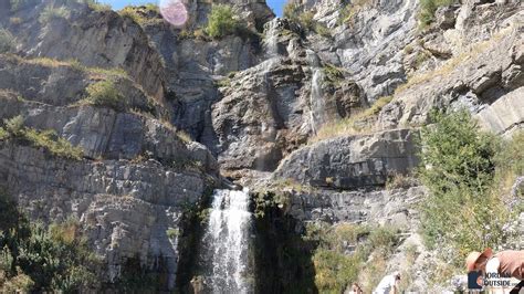 Stewart Falls Hike - A 200 Foot Waterfall in Provo Canyon, Utah