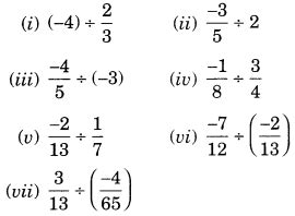 NCERT Solutions for Class 7 Maths Chapter 9 Rational Numbers Ex 9.2 ...