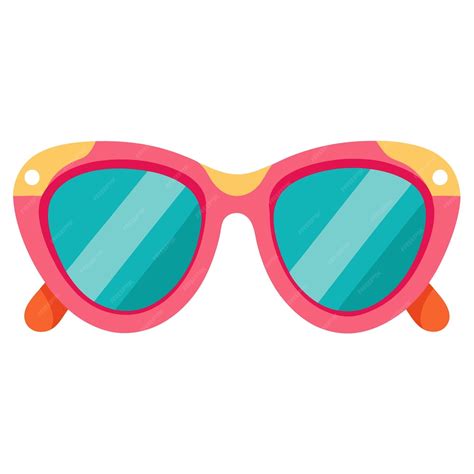 Cute sunglass clipart vector art and illustration | Premium AI ...