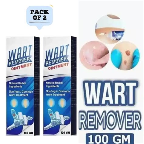 Wart Removal Cream | Wart Remover Ointment 100g (Pack of 2)- Wittymart