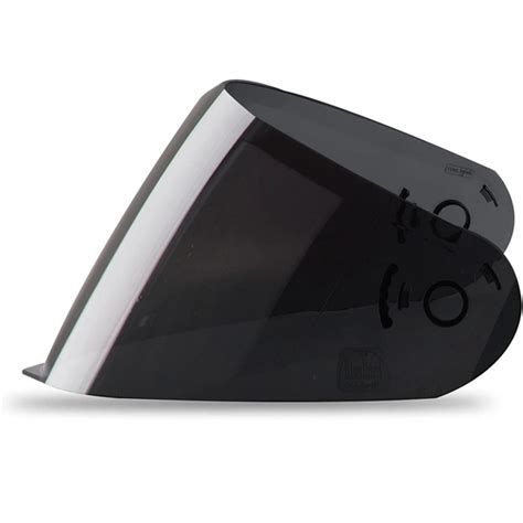 Steelbird SBA-11 Tornado / SBA-21 Helmet Smoke Visor (Compatible with ...