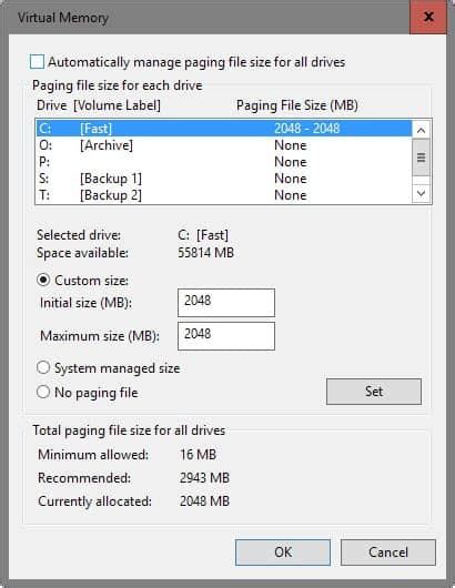 Image result for System Disk Page File