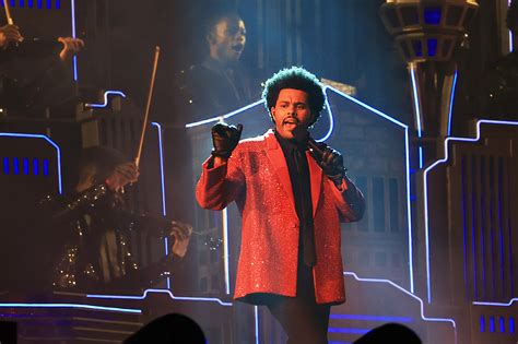 The Weeknd Performs at the Super Bowl Halftime Show