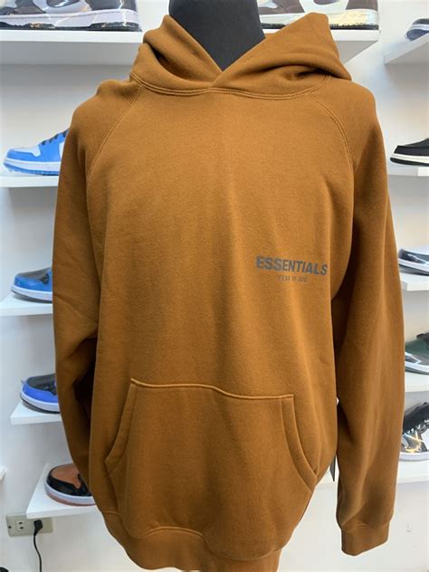 3313 - Essentials Hoodie Brown | Item Details - Phenomenalsole