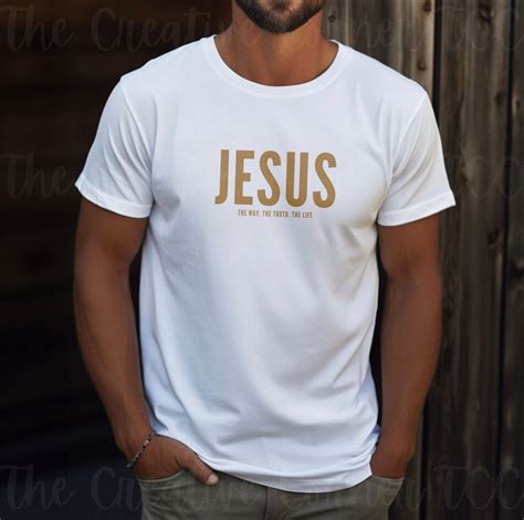 Jesus Shirt Christian Men Men Gifts Christian Mens Shirts - Etsy