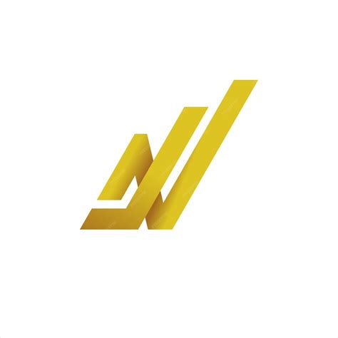Premium Vector | N j initial logo lettering design