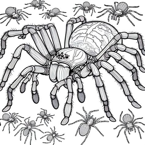 Spider coloring page - GoGo Coloring