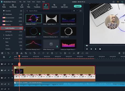 Image result for Filmora 9 Audio Spectrum