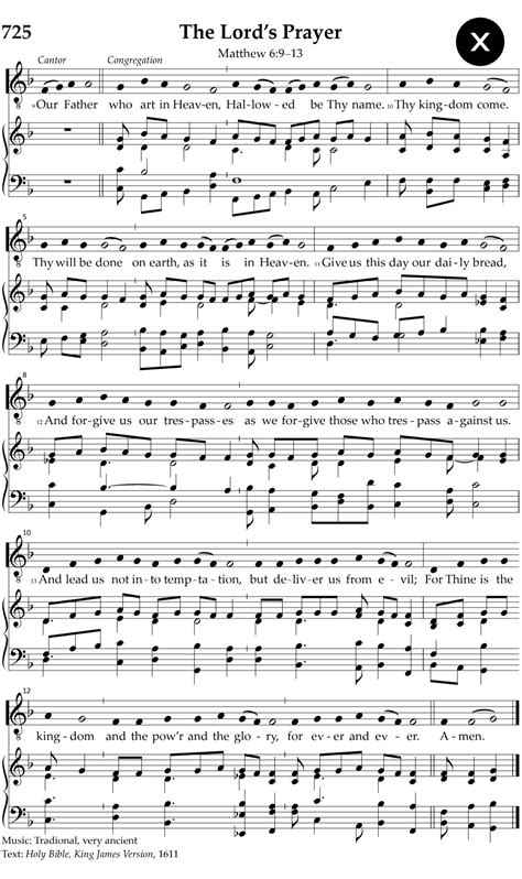 Sing The Lord’s Prayer — Reformed & Confessional