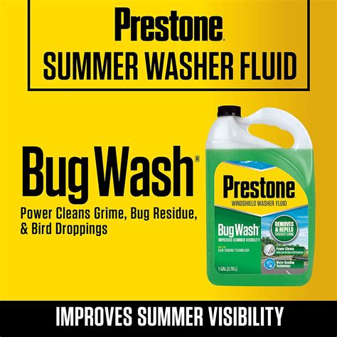 Prestone Bug Wash Windshield Washer Fluid, 1 Gallon India | Ubuy